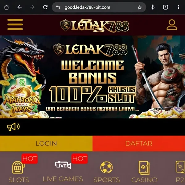 LEDAK788 Bonus Member Baru 100%